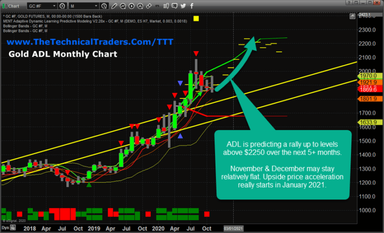 Adapting Dynamic Learning Shows Possible Upside Price Rally In Gold & Silver