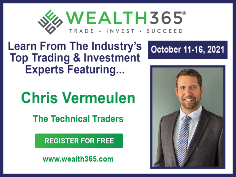 Only One More Week Until Chris Vermeulen’s Live Presentations Begin At The October 2021 Wealth365 Summit