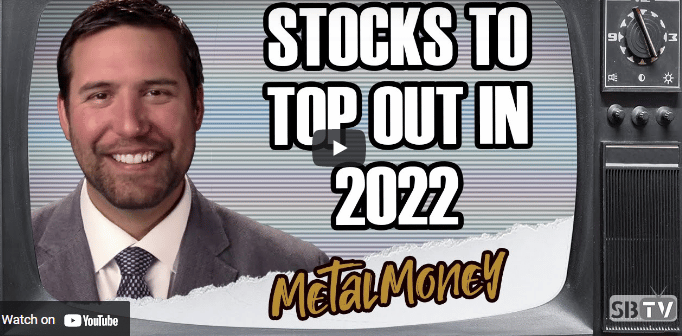 Chris Vermeulen: Stocks Top Out in 2022 to Start Next Rally for Gold and Silver