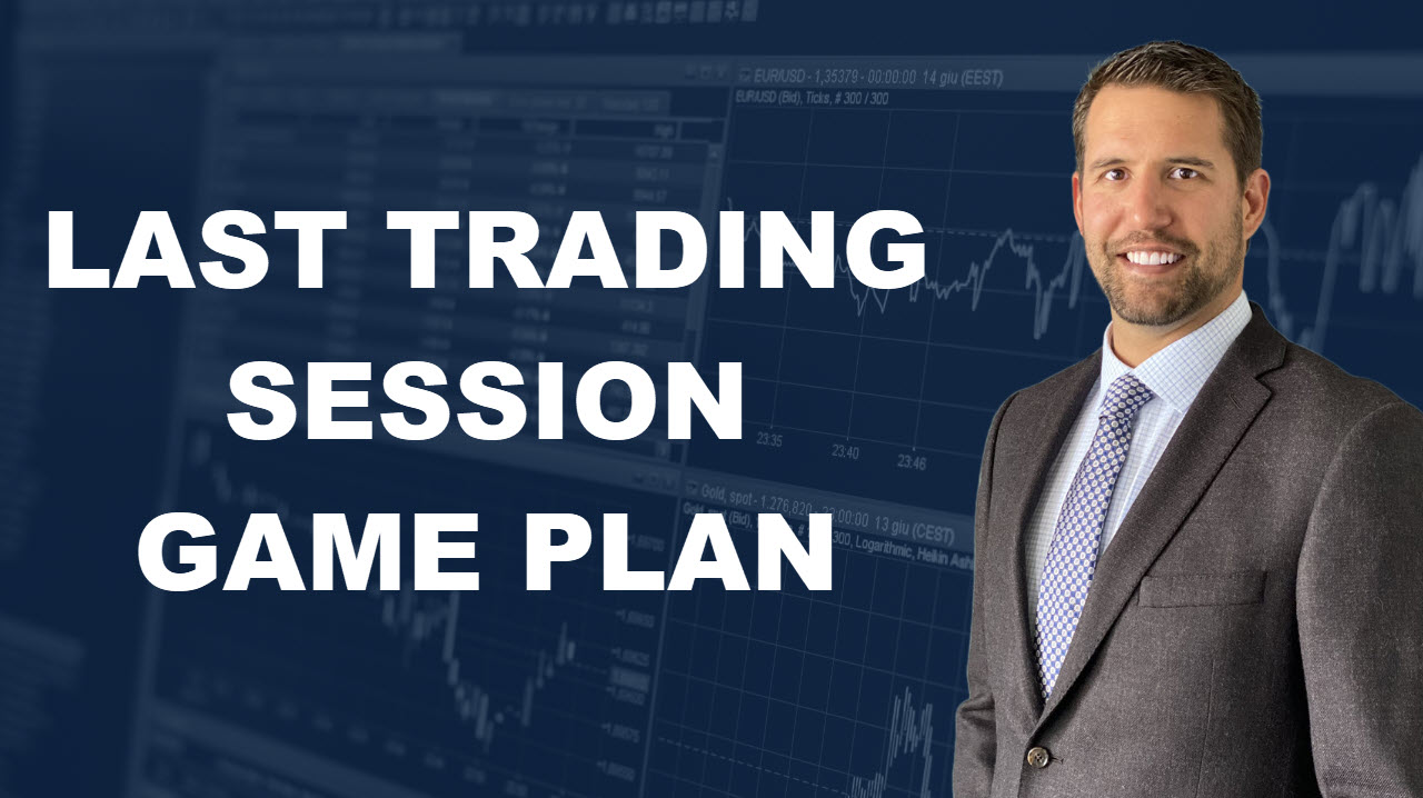 Last Trading Session Game Plan